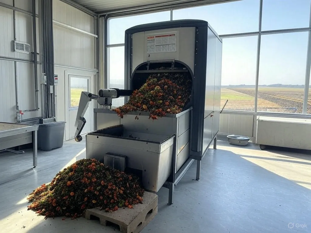 Industrial Compost Machines & Industrial Composter - Octoen